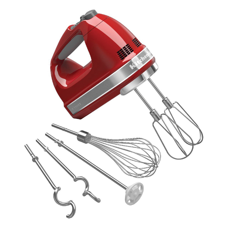 KitchenAid® 9-Speed Professional Hand Mixer, Empire Red