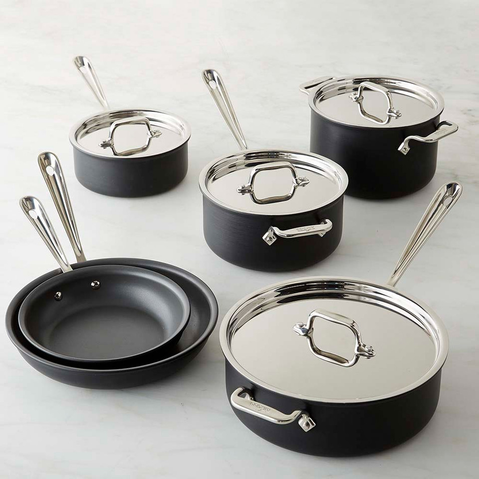 All-Clad NS1 Non-Stick Induction 10-Piece Cookware Set
