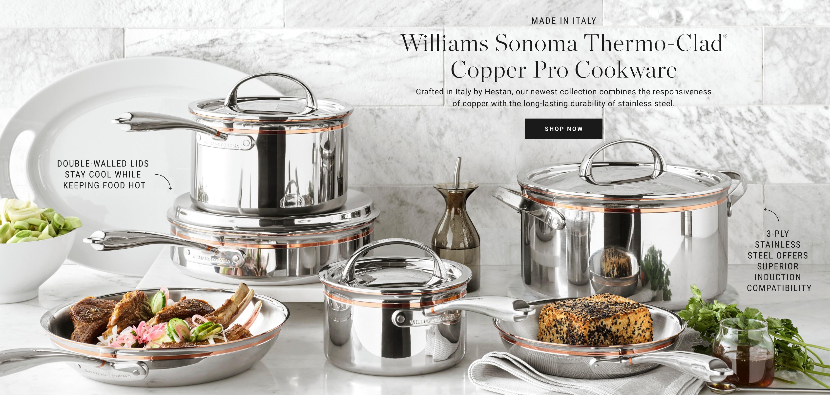 Thermo-Clad Copper Pro Cookware