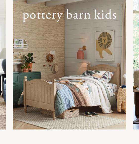 Pottery Barn Kids | Featuring Ava Regency Caned Endpanel Crib | Shop Now