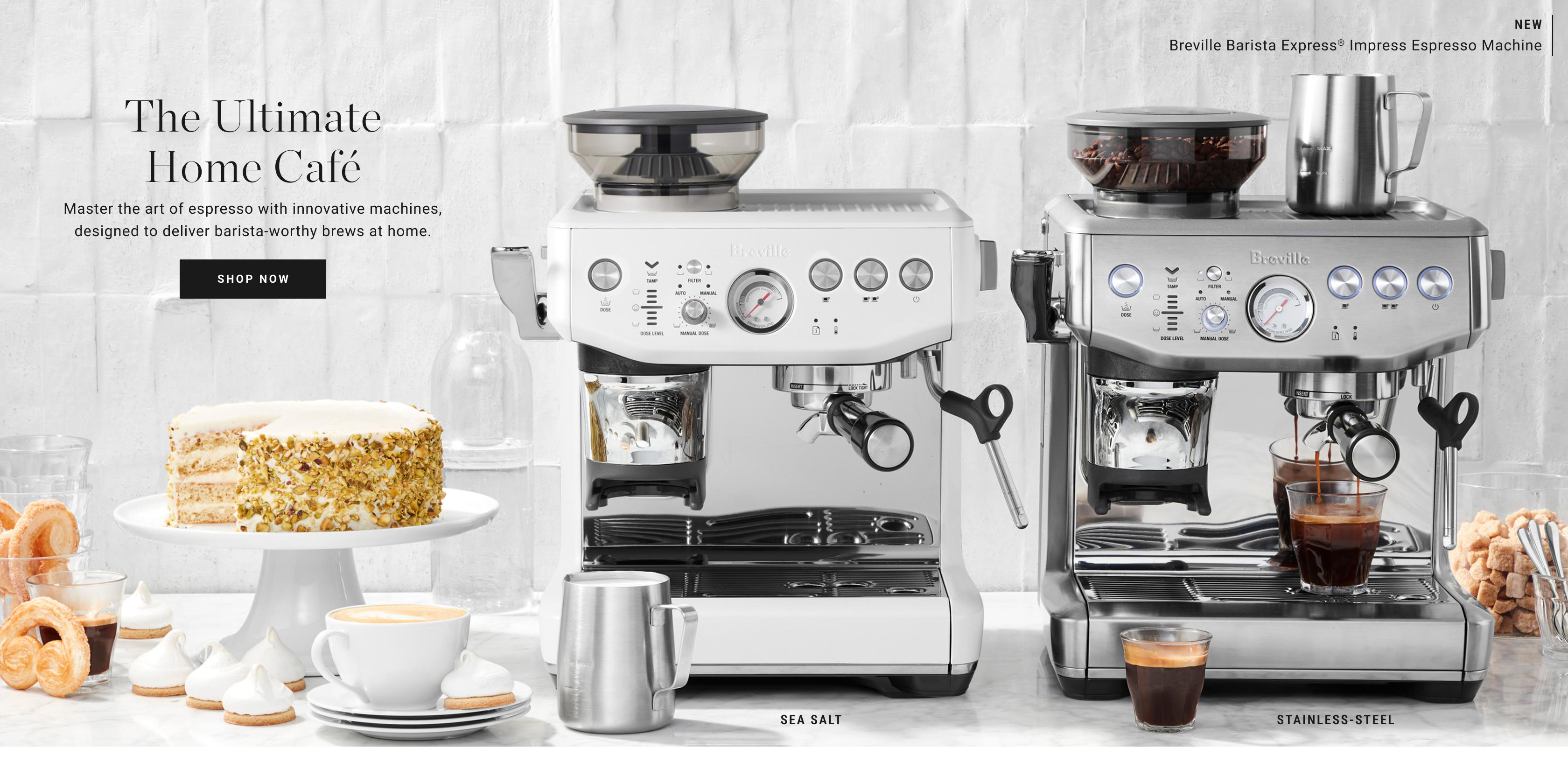 Breville Kitchen Appliances – Featuring Barista Espress Impress Espresso Machine