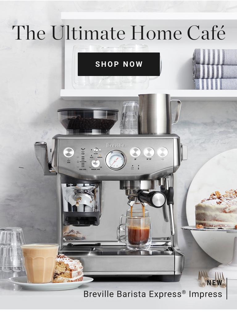Breville Kitchen Appliances – Featuring Barista Espress Impress Espresso Machine