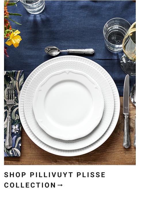 Shop Pillivuyt Plisse Dinnerware