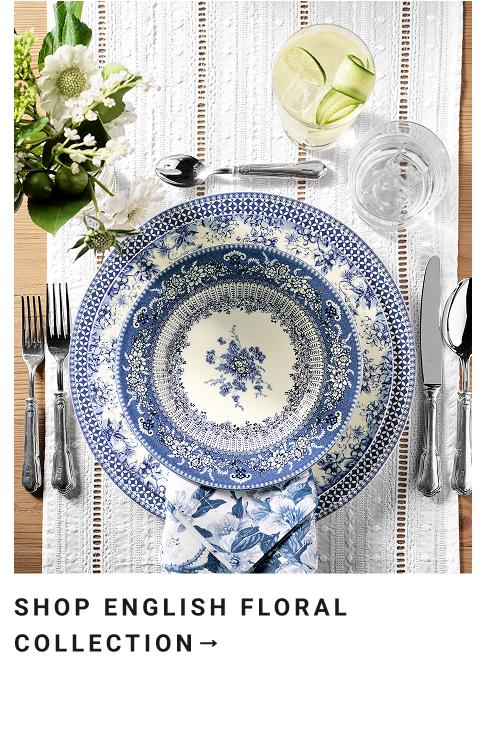 Shop English Floral Dinnerware