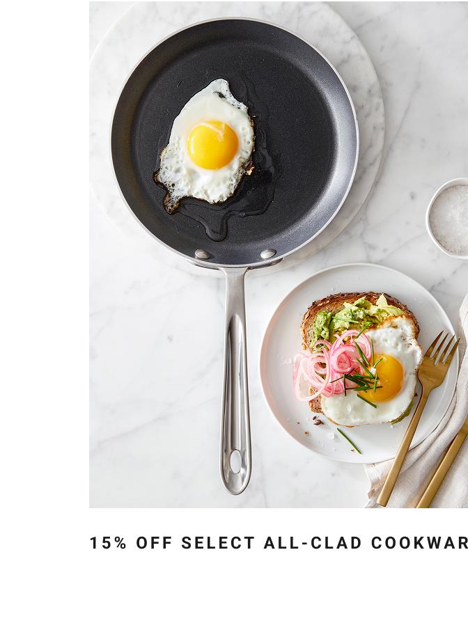 Up to 15% Off Select Cookware