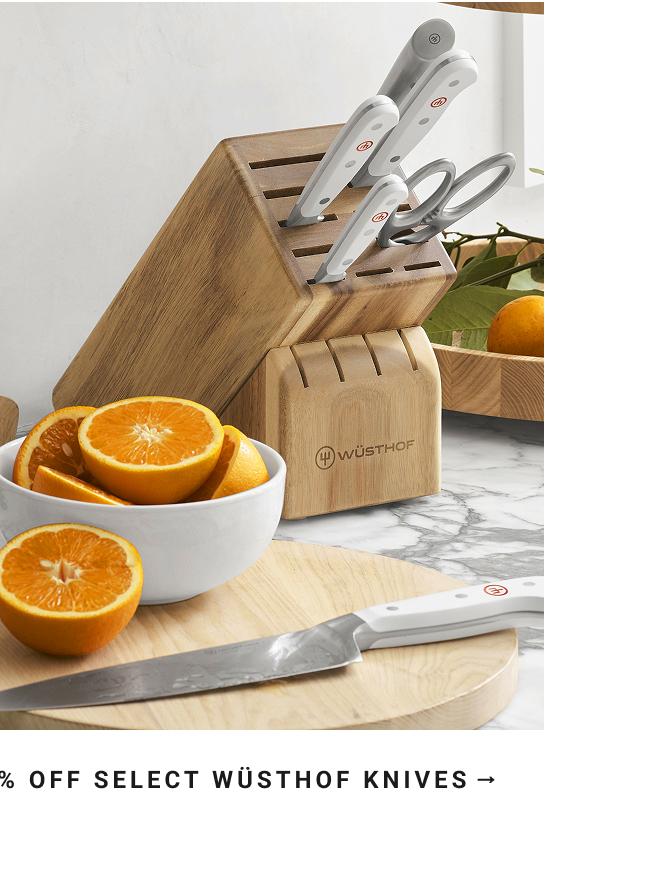 15% Off Select Knives