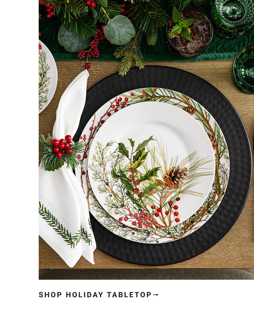 Shop Holiday Tabletop