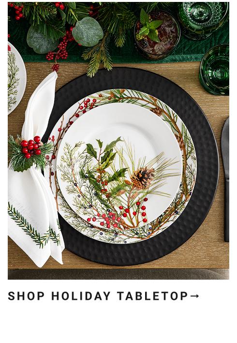 Shop Holiday Tabletop