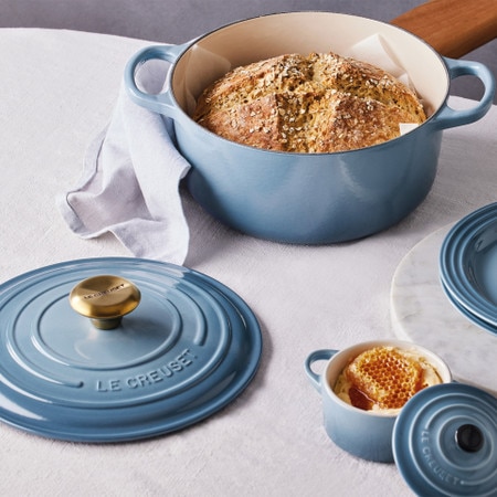 Le Creuset Signature Chambray Collection