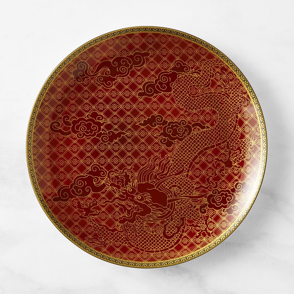 william sonoma chinese new year plates