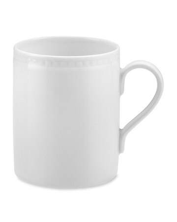 Apilco Beaded Hemstitch Porcelain Mug Williams Sonoma Au Coffee mugs have come a long way in the past hundred years.