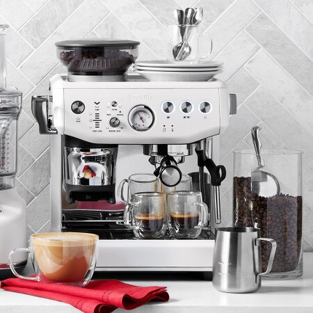 Sage Barista Express Impress How To Make Espresso With Breville
