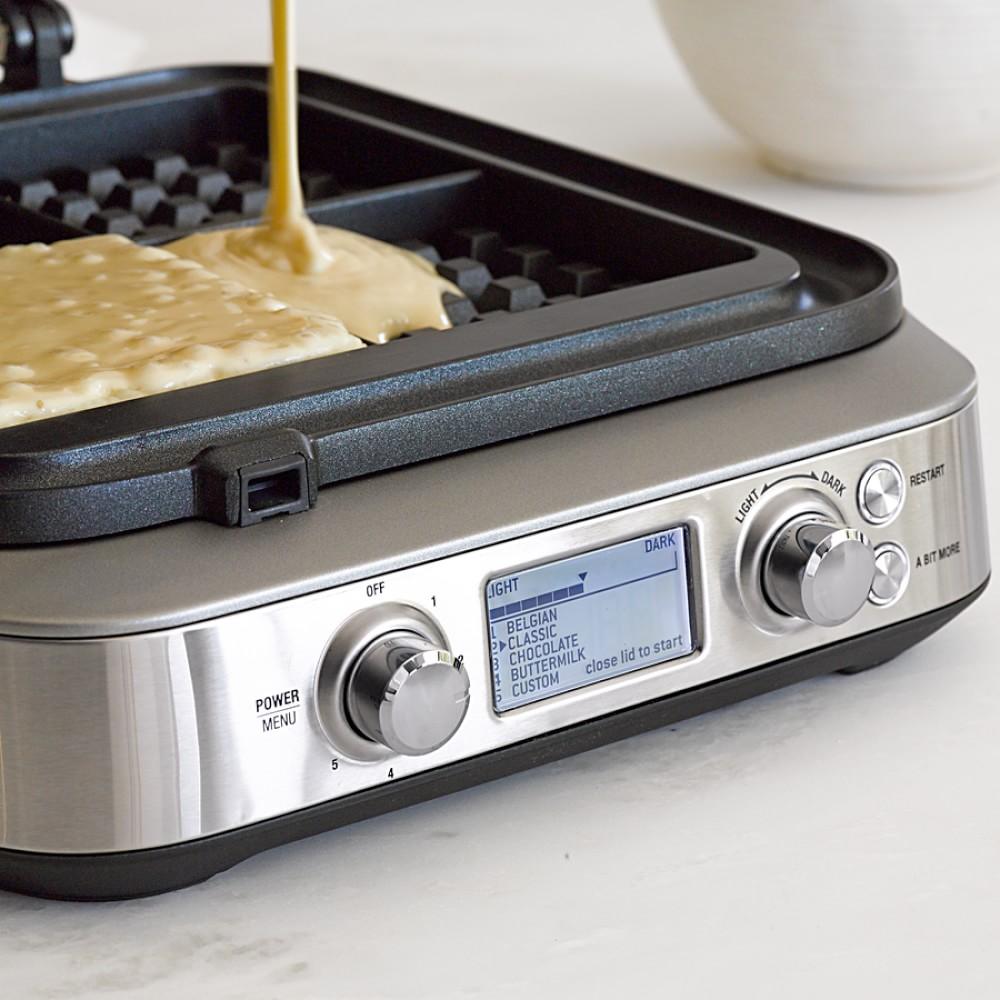 Breville Smart Waffle Maker, 4 Slice 