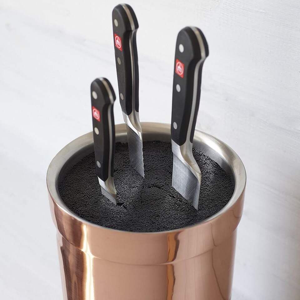 morphy richards copper knife block