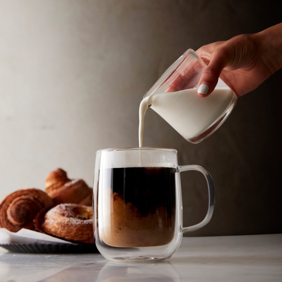 Double-Wall Glass Coffee Mug