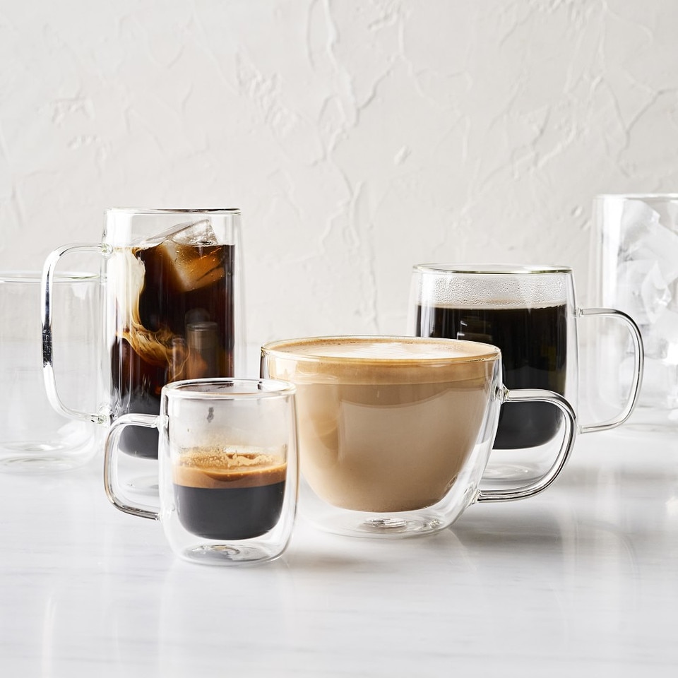 Double-Wall Glass Coffee Mug