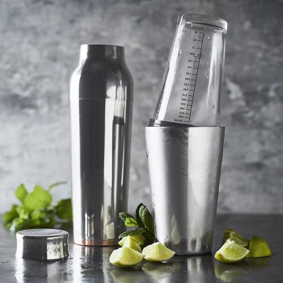 Double-Walled Boston Cocktail Shaker