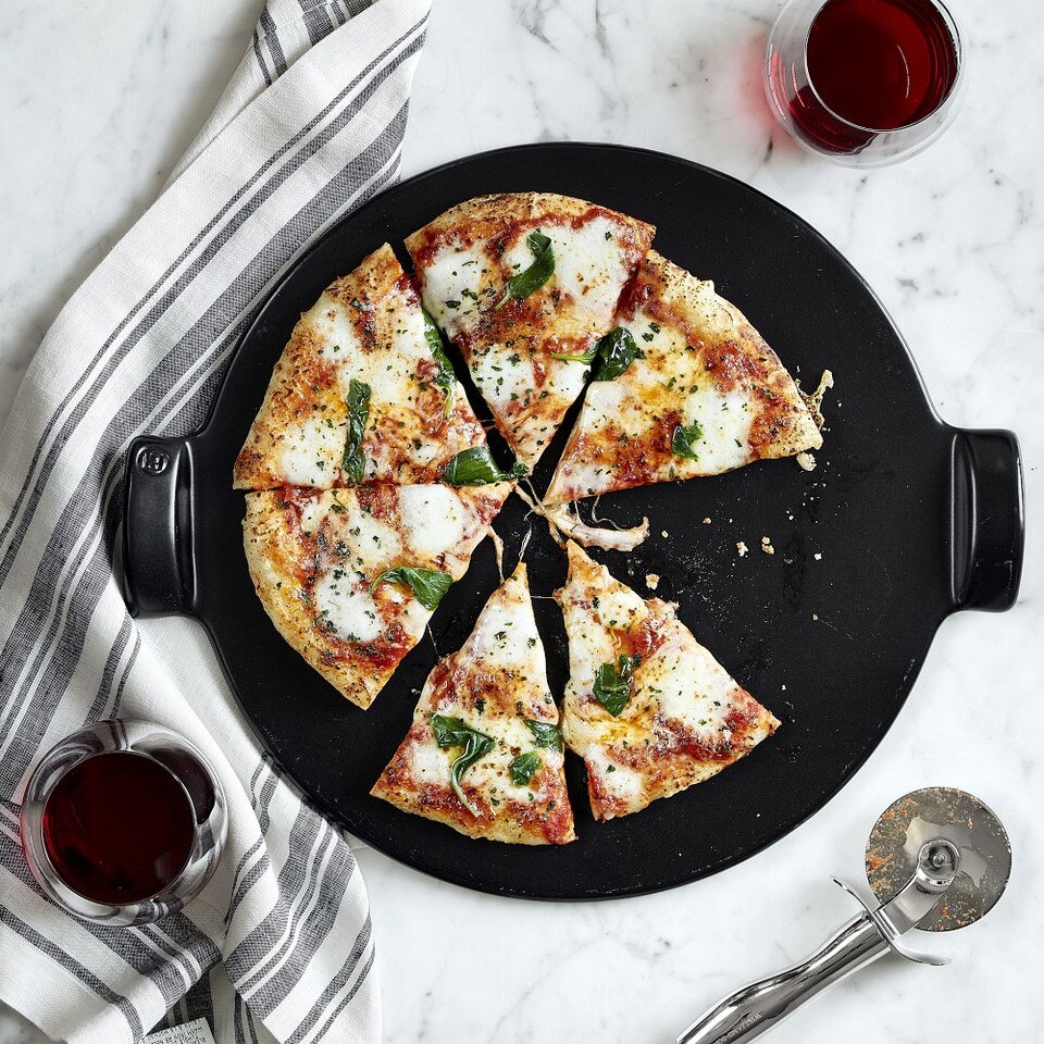 Emile Henry French Ceramic Pizza Stone