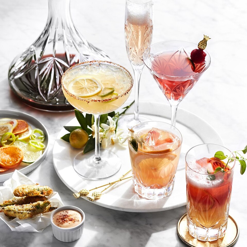 Fiore Martini Glasses