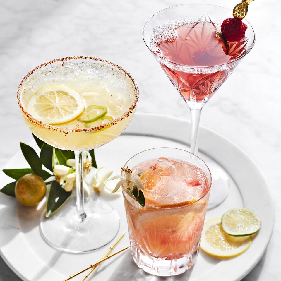 Fiore Martini Glasses