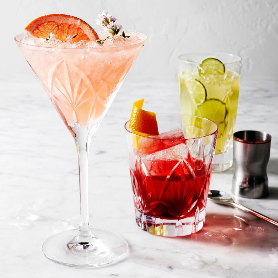 Fiore Martini Glasses