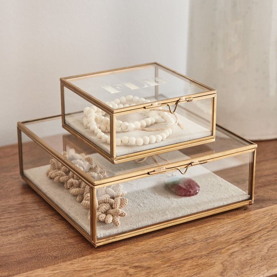 West Elm Glass Shadow Boxes