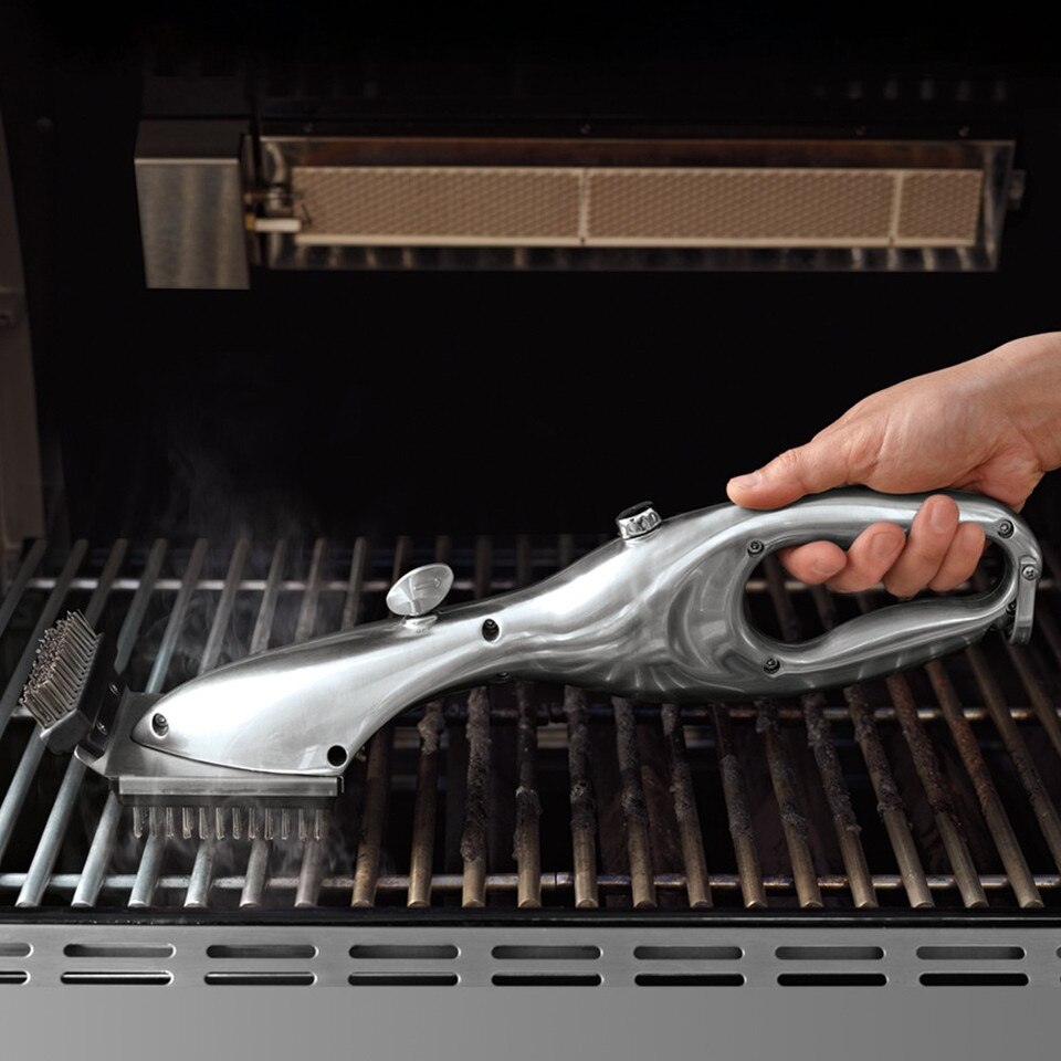 Grand Grill Daddy Steam Cleaning Barbecue Brush