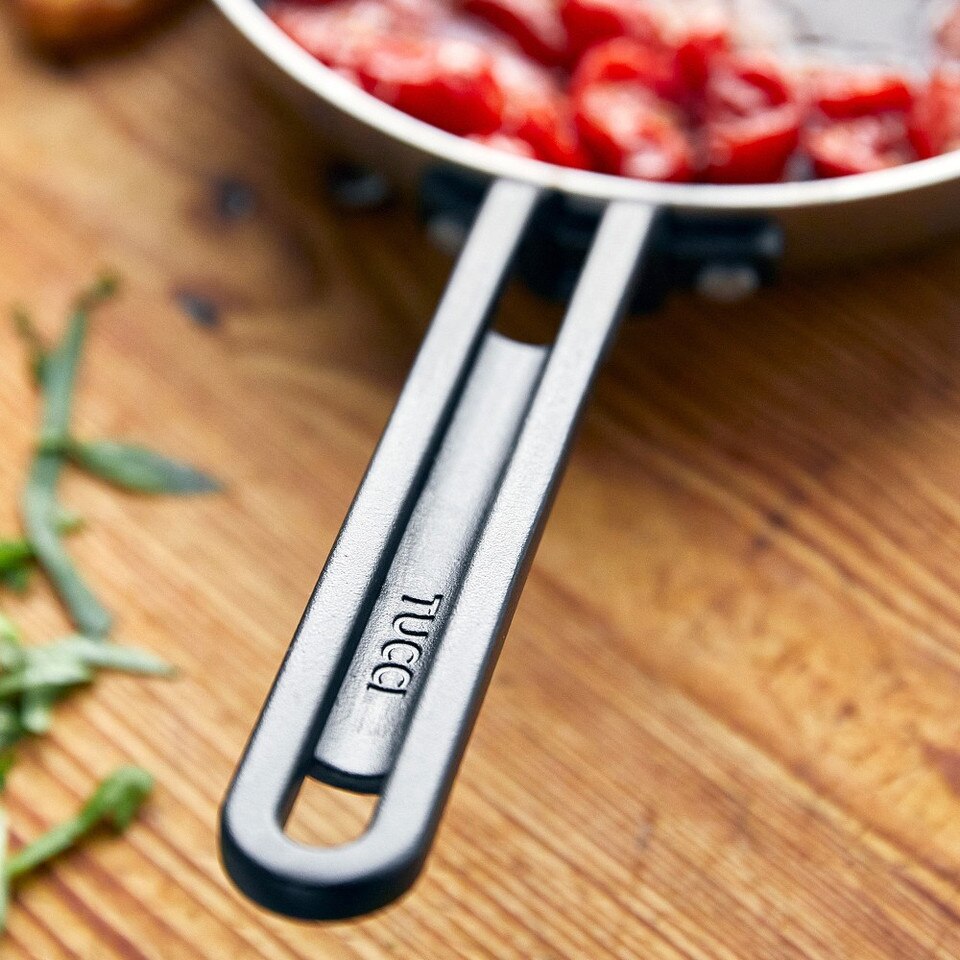 GreenPan™ Stanley Tucci™ Stainless Steel Ceramic Non-Stick Frying Pan Set of 2