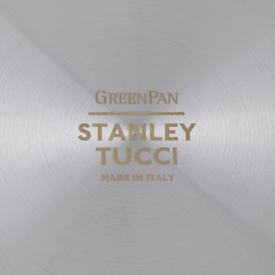 GreenPan™ Stanley Tucci™ Stainless Steel Ceramic Non-Stick Saute Pan, 3.8L