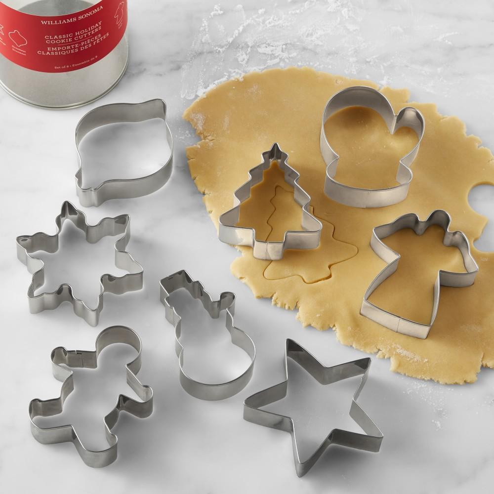 Festive Basic Cookie Cutter Set, Set of 8  Williams Sonoma AU