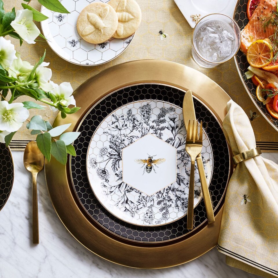 Bee Salad Plates