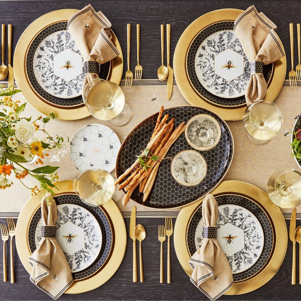 Bee Salad Plates
