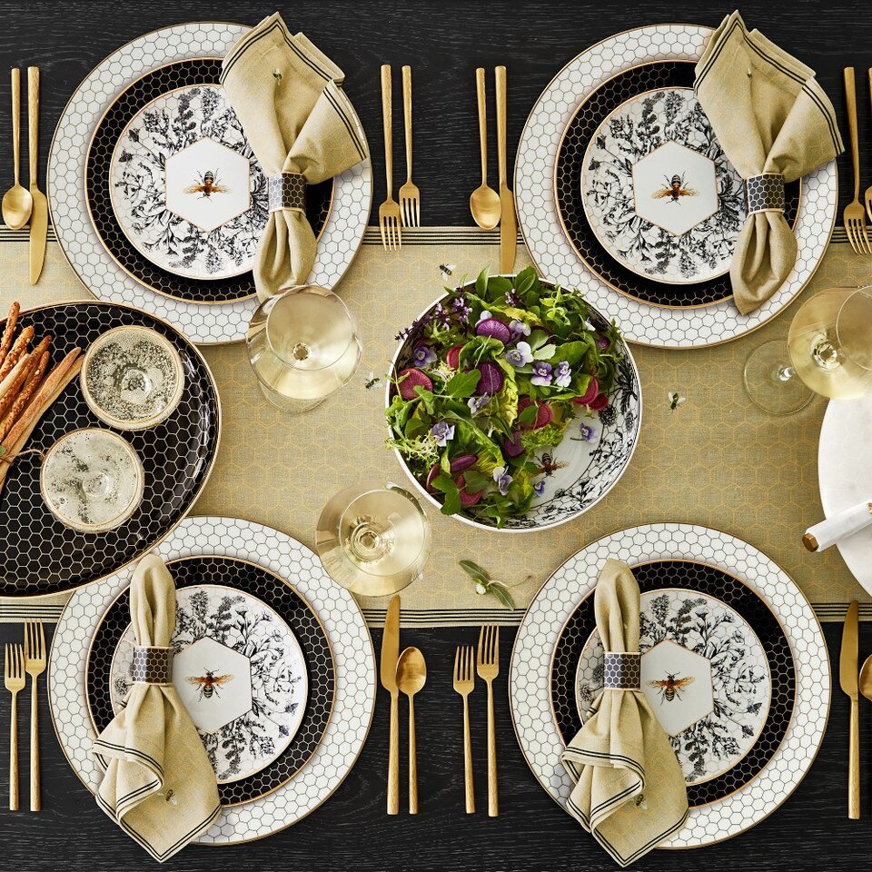 Bee Salad Plates