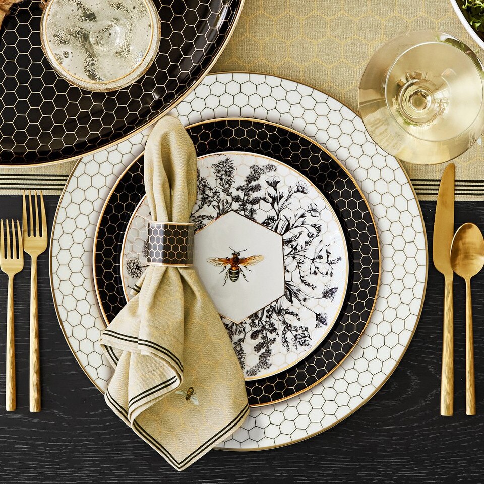 Bee Salad Plates