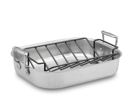 All Clad Stainless Steel Roaster With Rack Williams Sonoma Au Parker's copper tubing is economical, formable and lightweight. all clad stainless steel roaster with rack