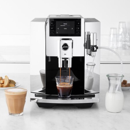 Jura E8 Fully Automatic Espresso Machine Williams Sonoma AU