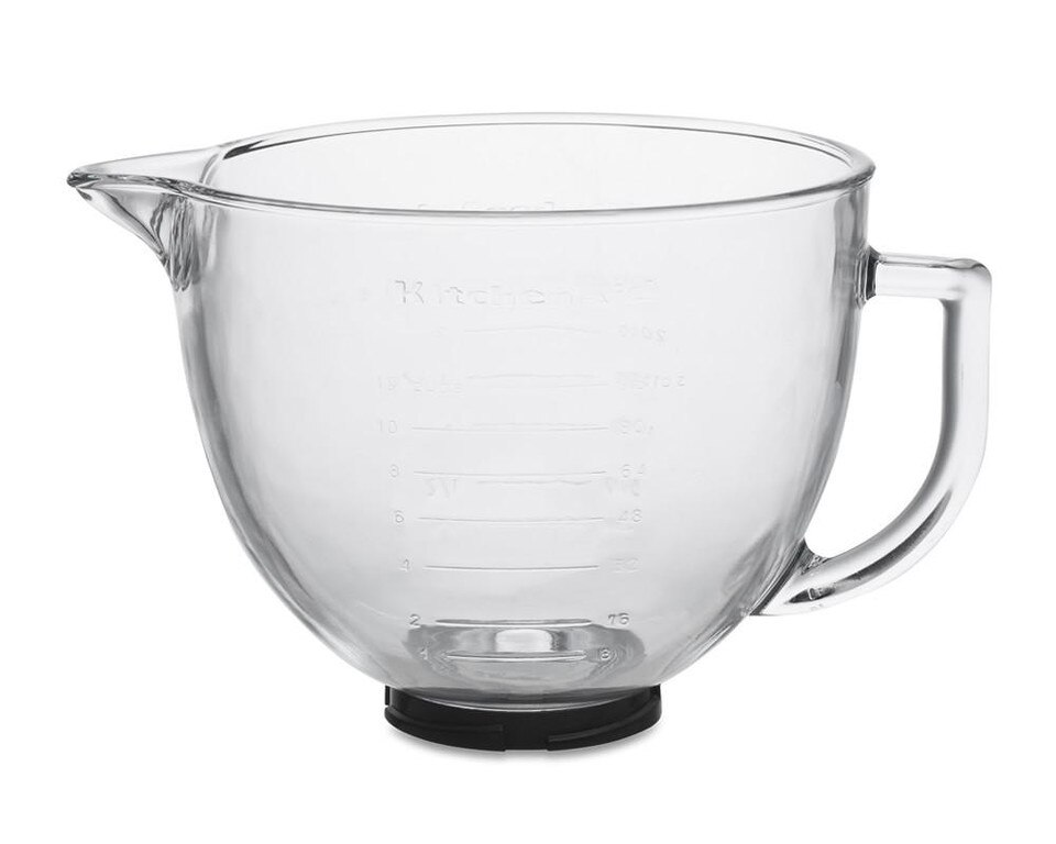 KitchenAid®Stand Mixer Clear Glass Bowl Attachment, 5Qt