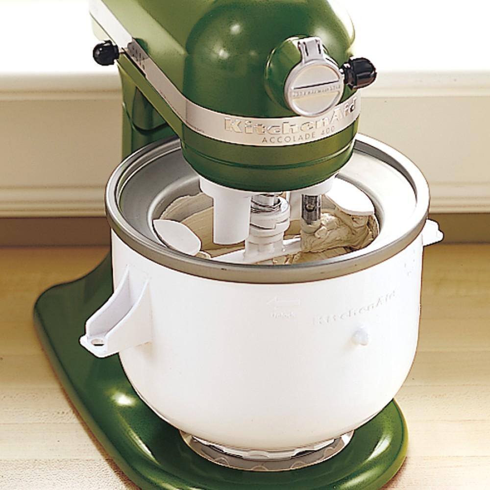 ice cream with a stand mixer