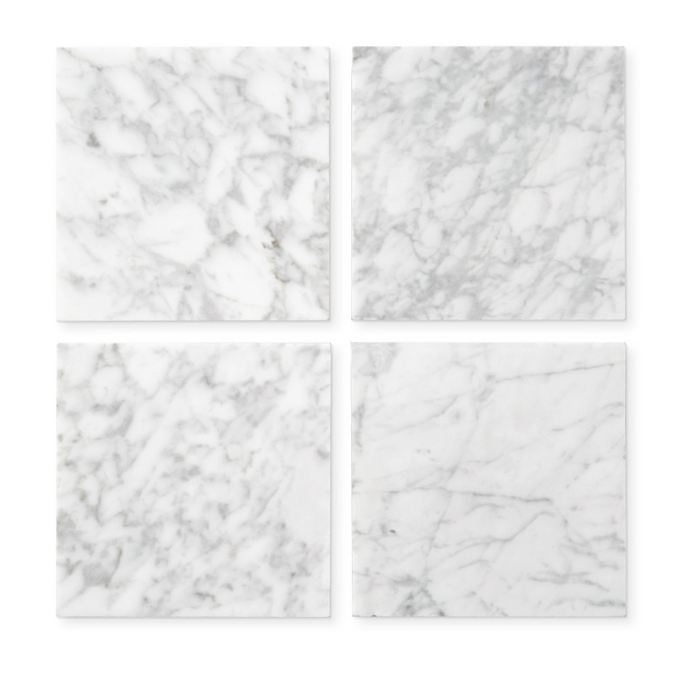 Larkspur Marble-Top Kitchen Island