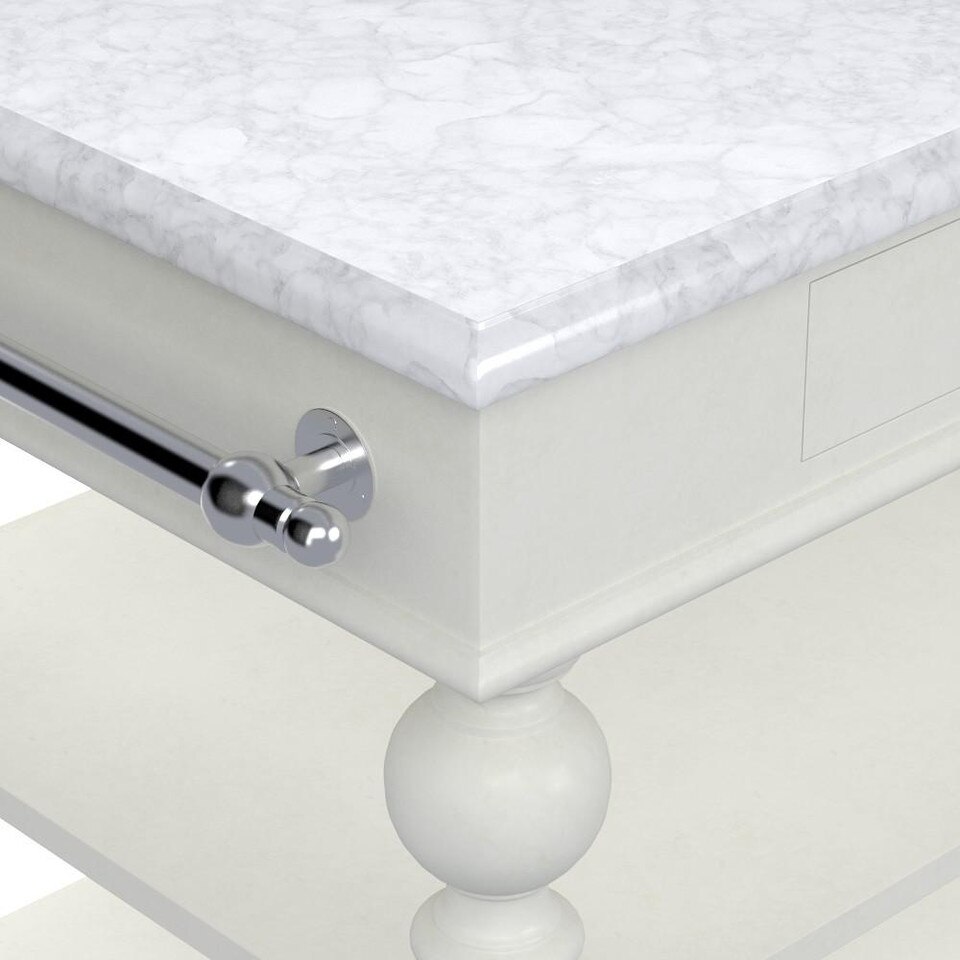 Larkspur Marble-Top Kitchen Island | Williams Sonoma AU