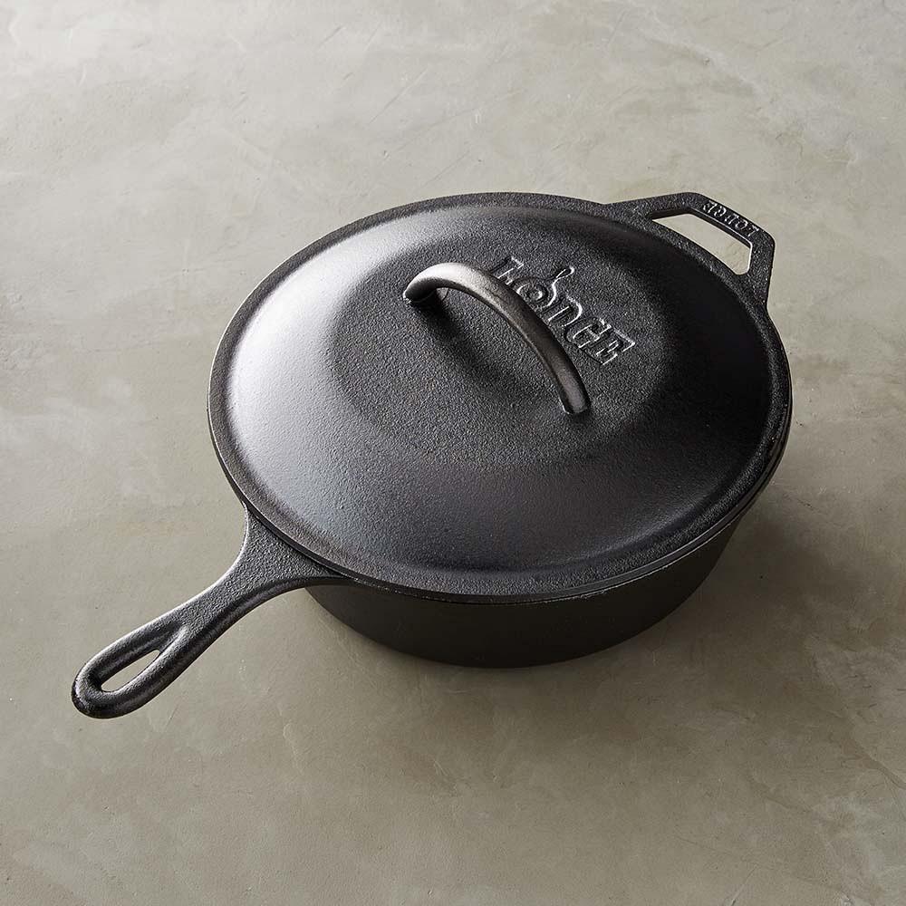 covered skillet