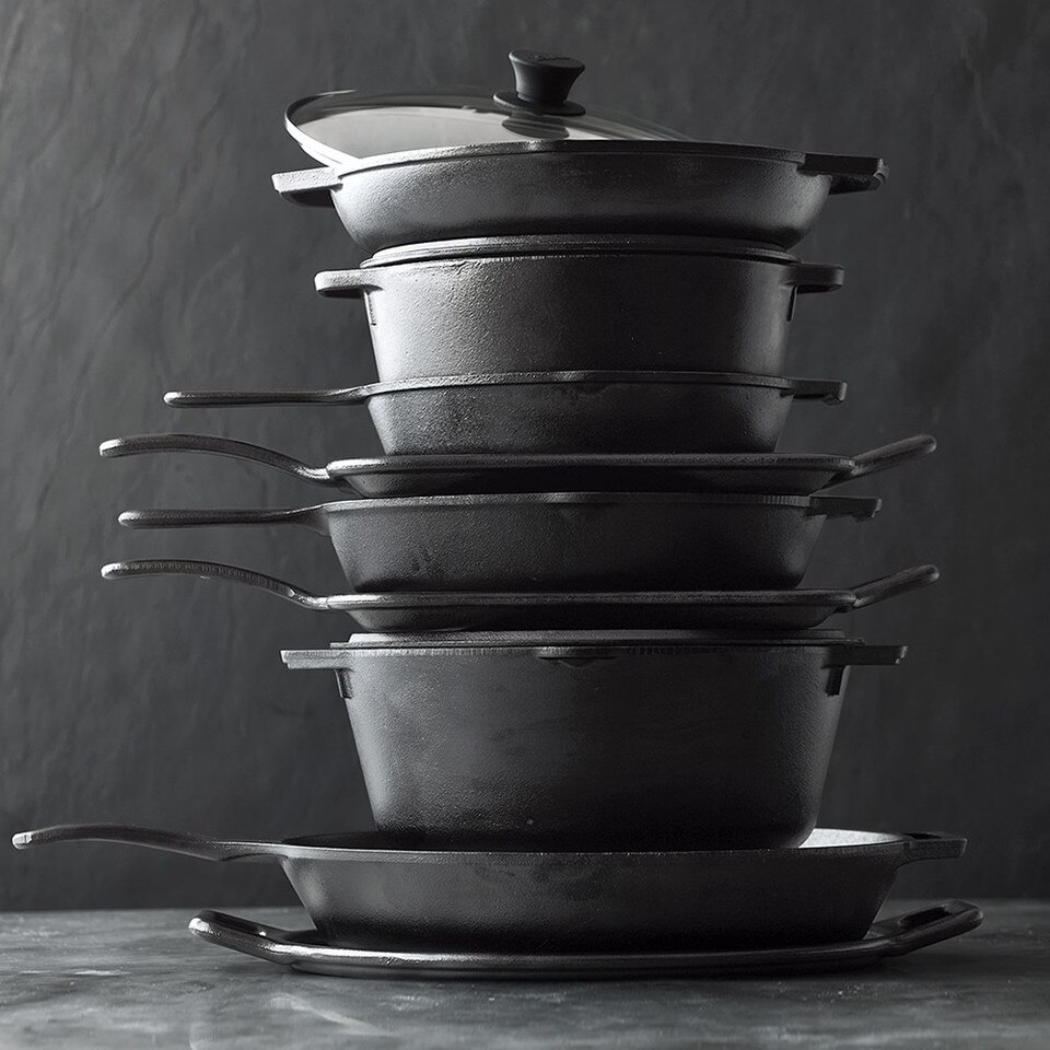 Lodge Round Cast-Iron Fry Pan