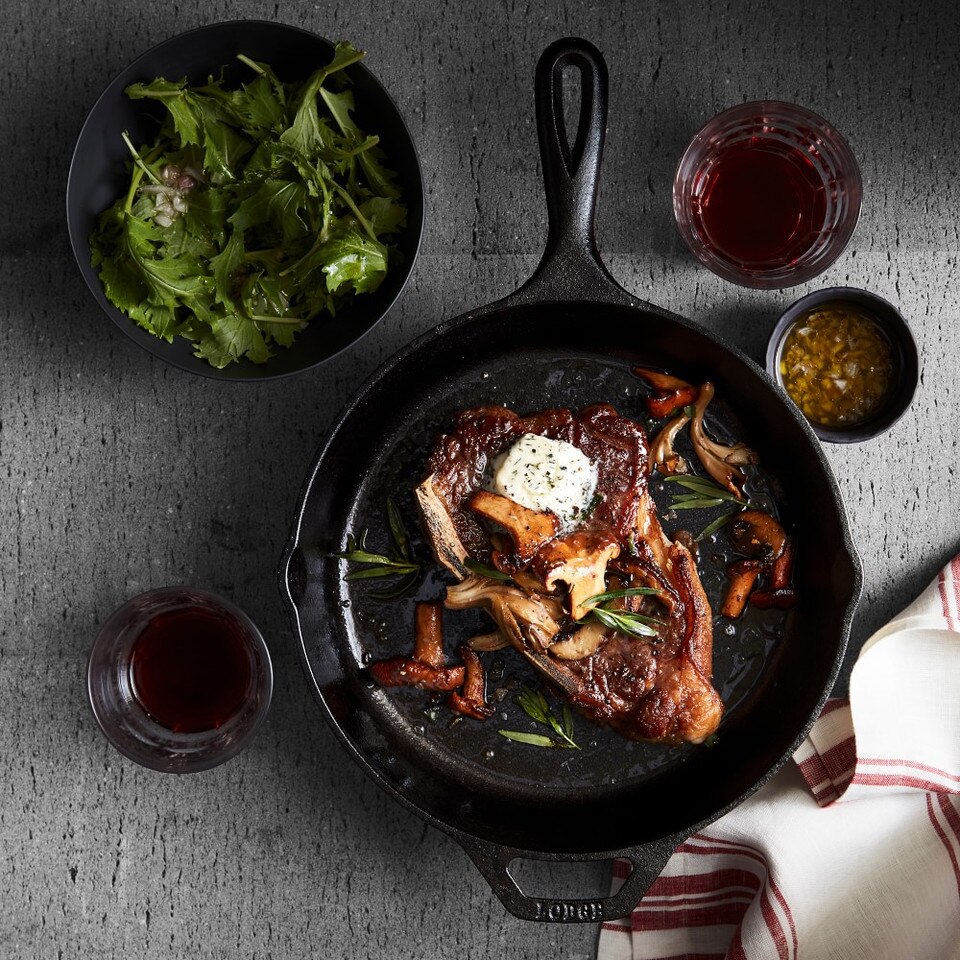 Lodge Round Cast-Iron Fry Pan