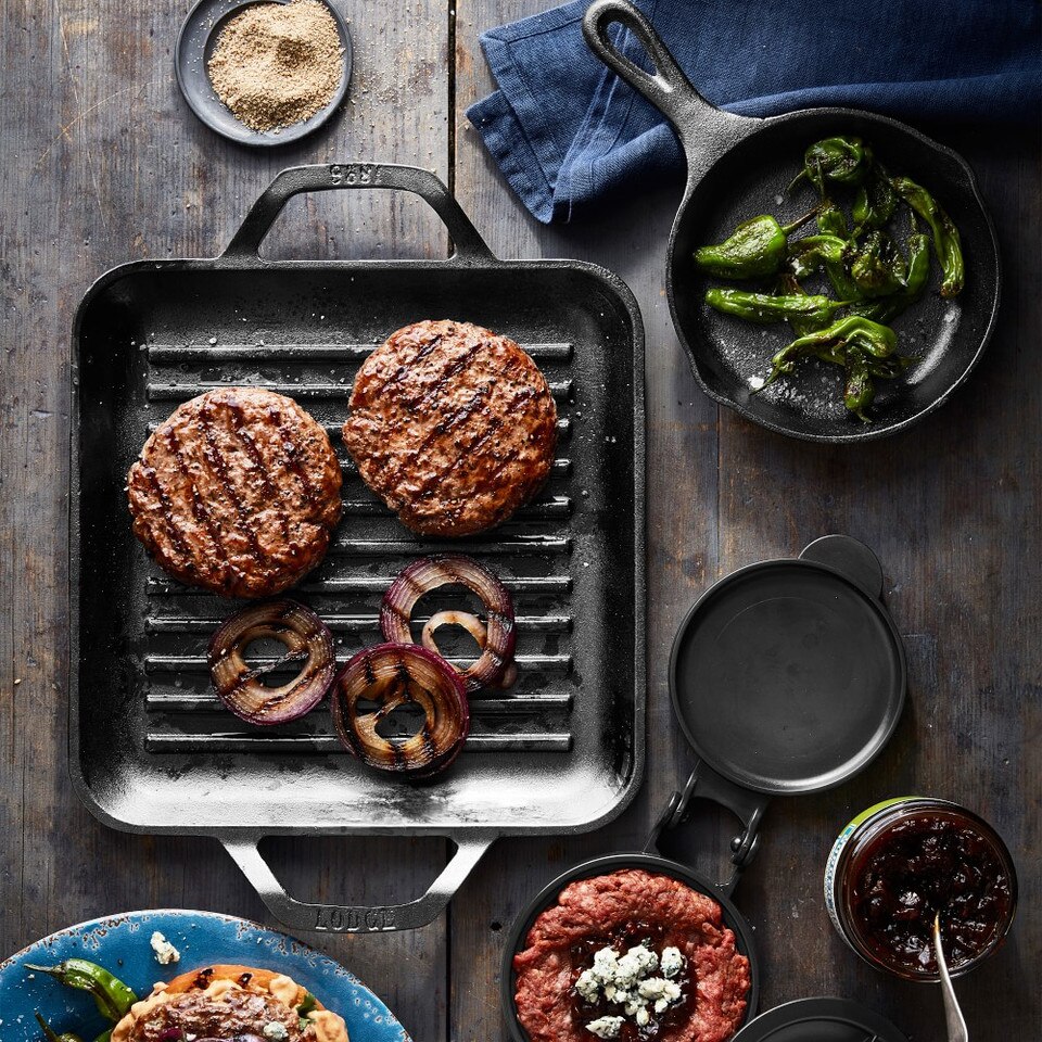 Lodge Round Cast-Iron Fry Pan