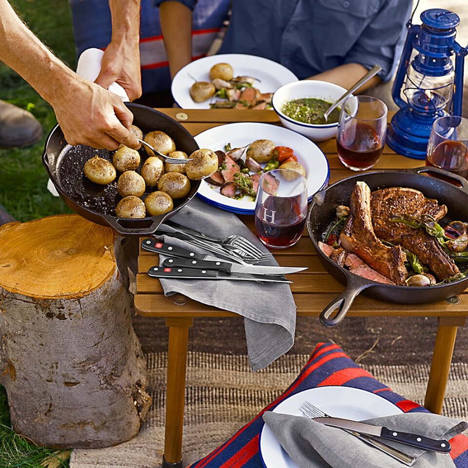 Lodge Round Cast-Iron Fry Pan
