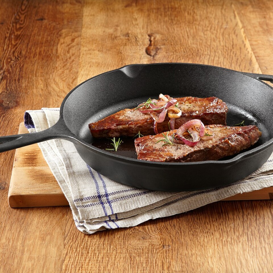 Lodge Round Cast-Iron Fry Pan