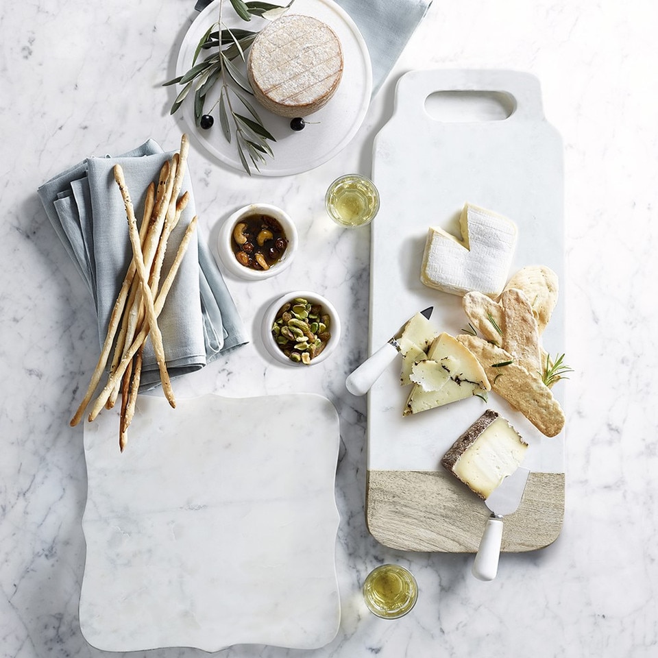 Marble Cheese Knives, Set of 3