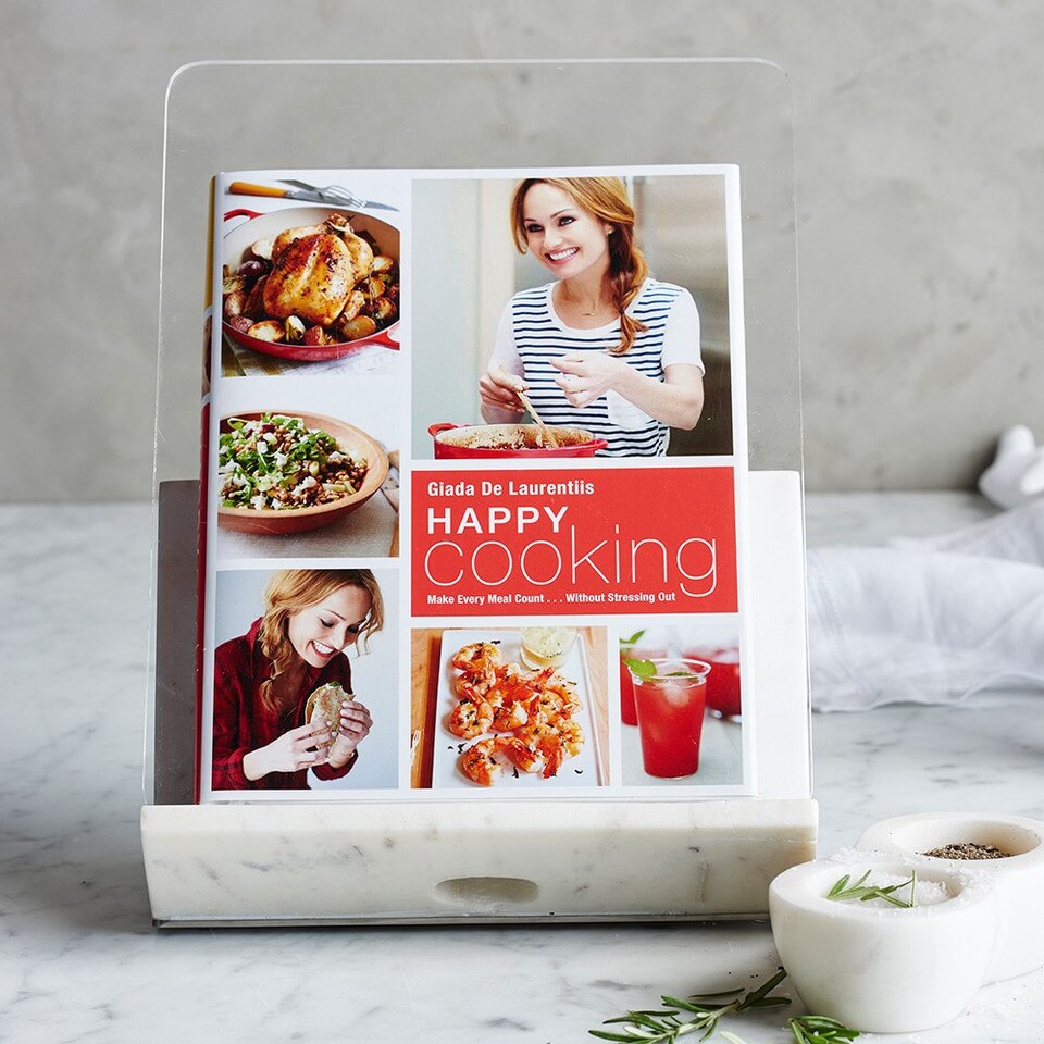Marble Cookbook Holder