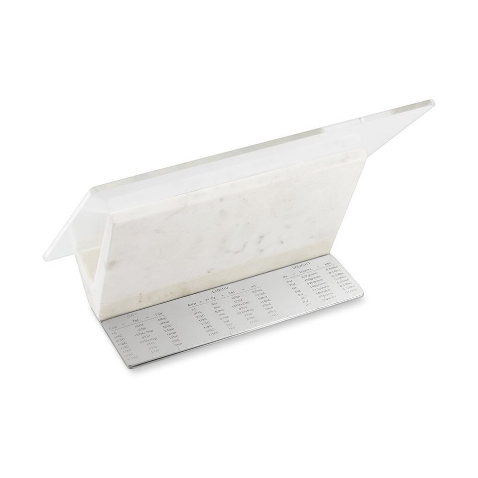 Marble Cookbook Holder
