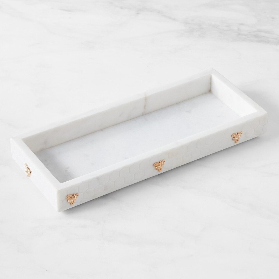 Marble Honeycomb Benchtop Tray